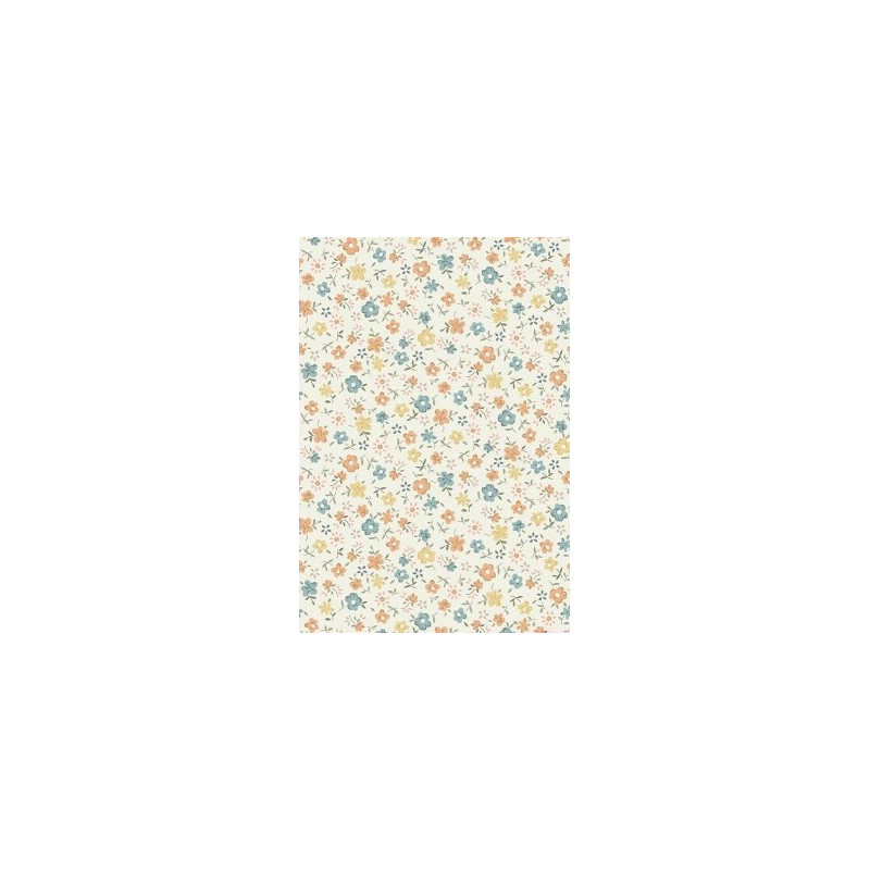 Tela Algodón Estampado Liberty Jimena Marfil-Vainilla 67190