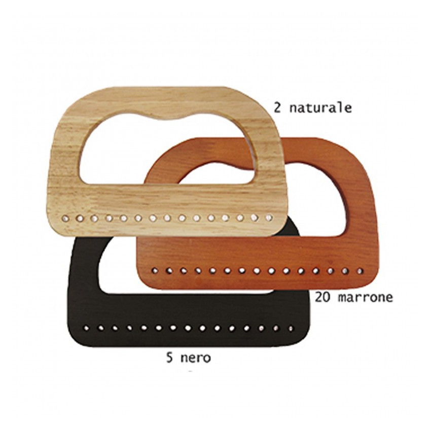 Conjunto de Asas madera para Bolso Naturale