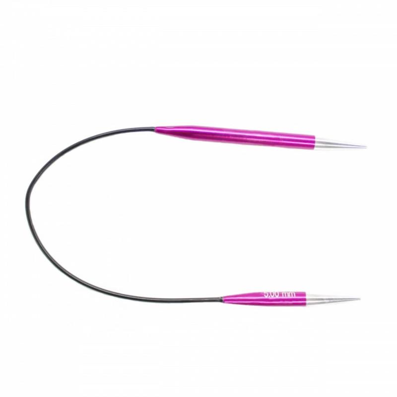 Agujas Circulares Fijas de 25 cm Zing de 2,5 mm