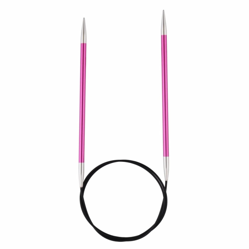 Agujas Circulares Fijas de 80 cm Zing de 2,5 mm
