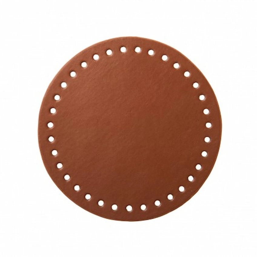 Fondo de bolso polipiel Tostado de 18 cm