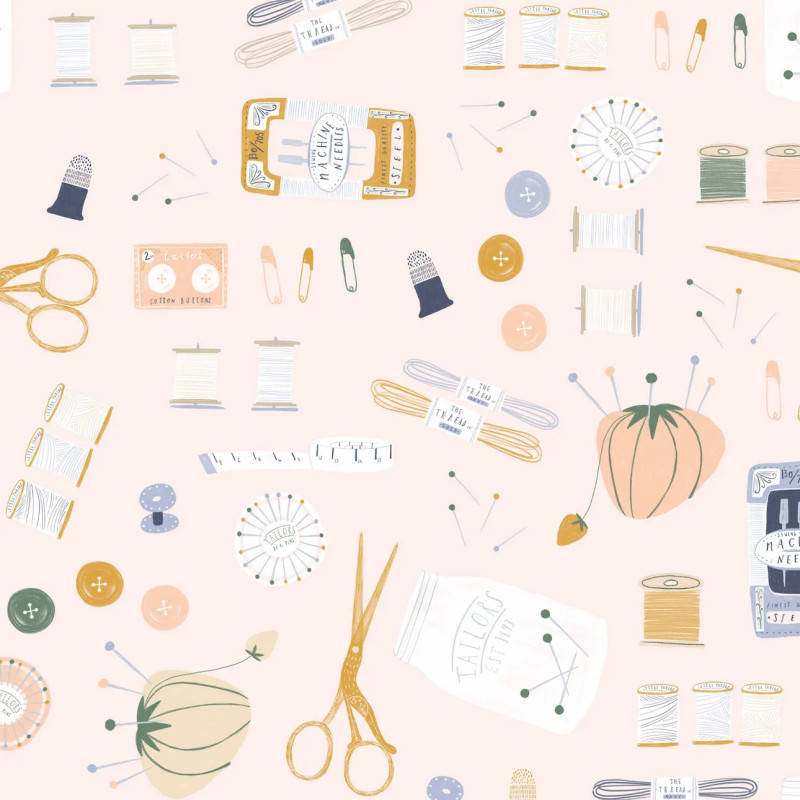 Tela Poplin A/W Haberdashery Main  PAW112 (2101-112)