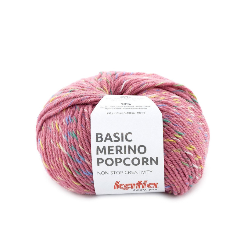 Lana Katia Basic Merino Popcorn