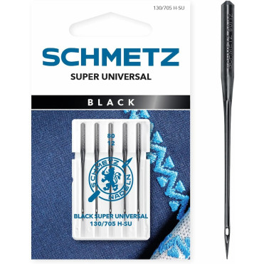 Aguja Super Universal Black 130/705 H/SU (80/12) Schmetz