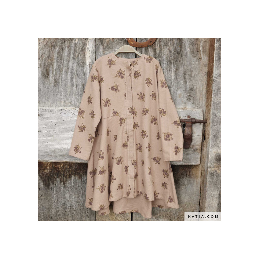 Tela Flannel Cotton Print Roses Rights A/W 2105-9