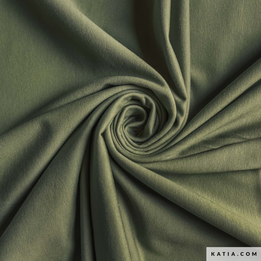 Jersey Solid Colors AW Kaki JSCAW15 (2117-15)