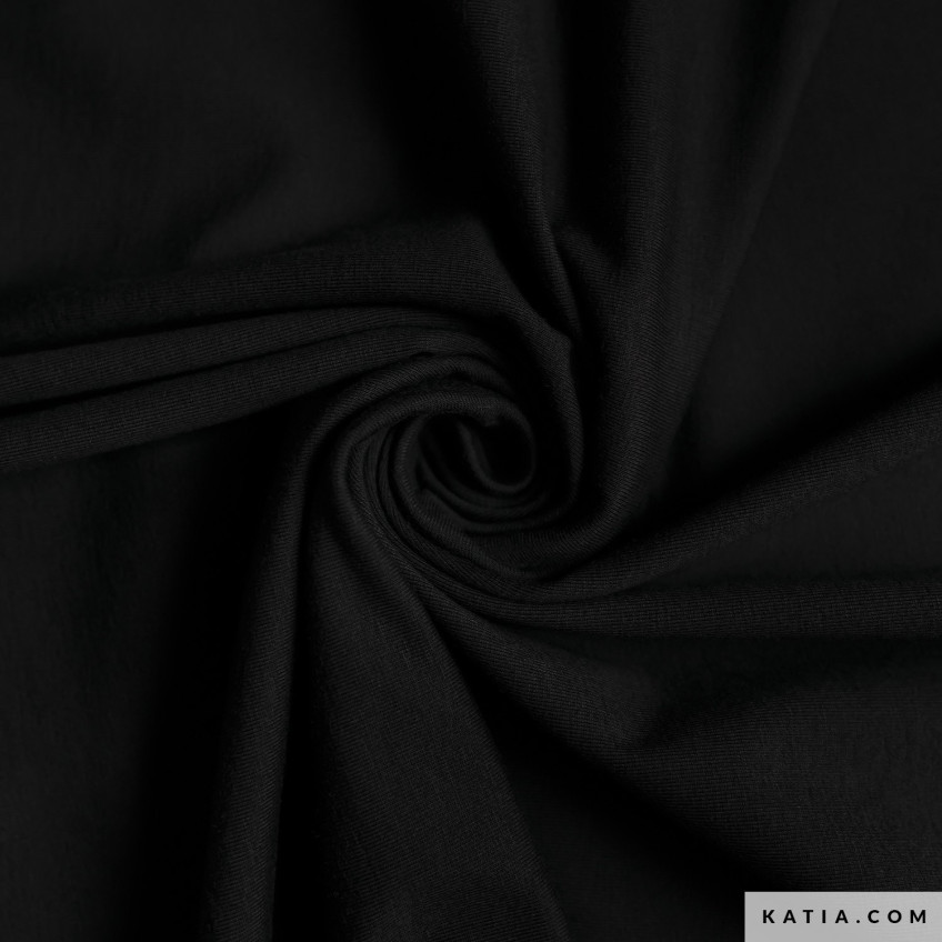 Jersey Solid Colors AW Black JSCWA18 (2117-18)