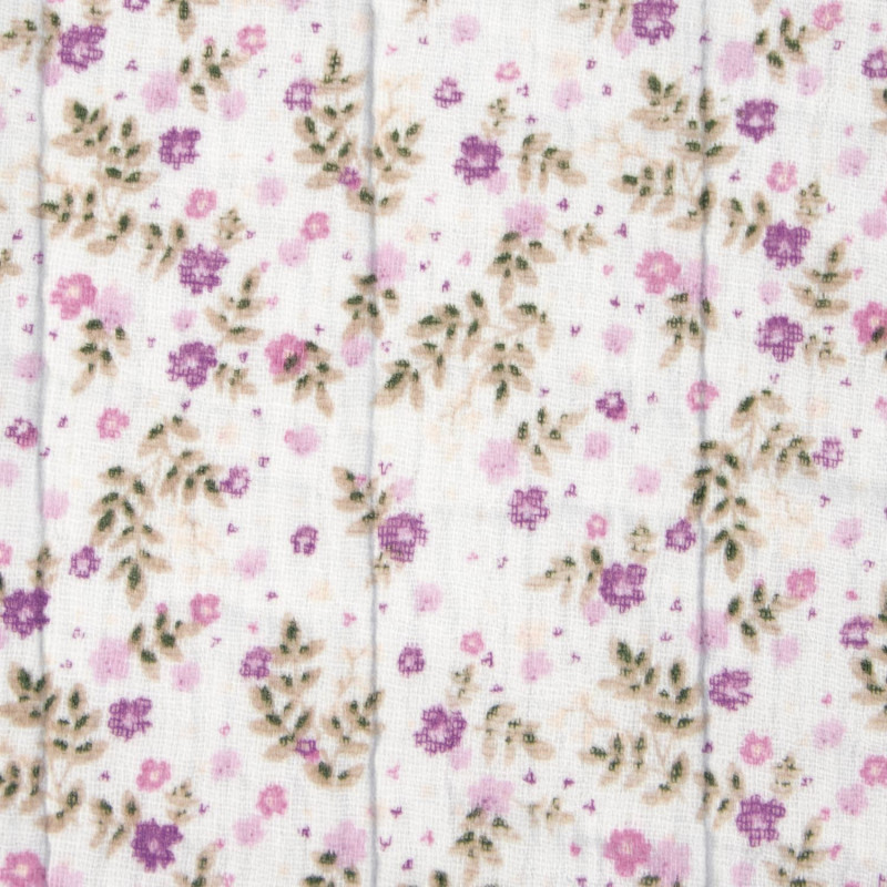 Padded Mousseline Print Lavender Flow (2153-5)