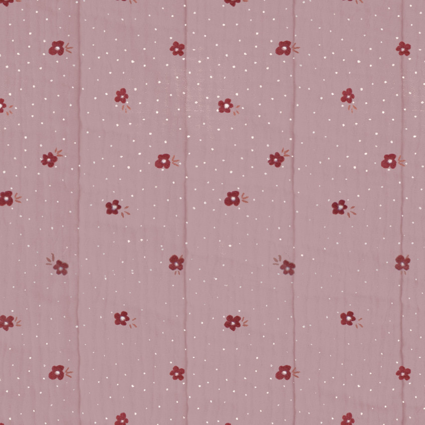 Padded Mousseline Print SOS Earth (2153-13)