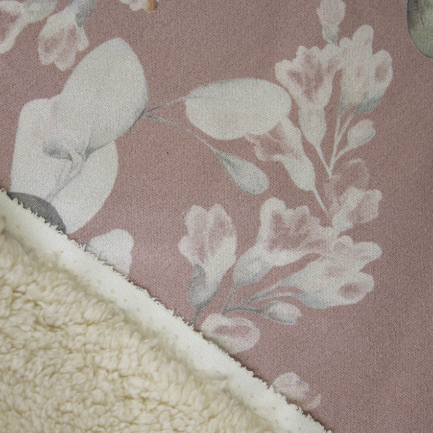 Sherpa Bonded Suede Print Joplin Make Up 2267-2