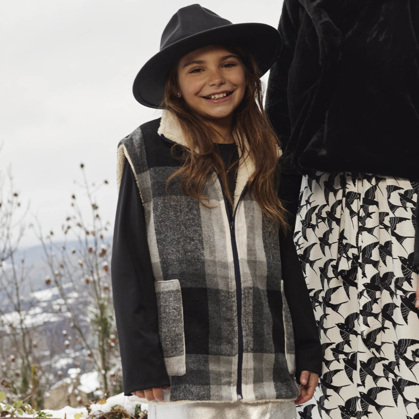 Plaid Iris Flannel Winter 2271-3
