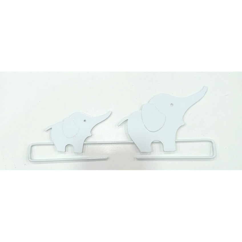 Colgador Decorativo de Elefantes 21 cm