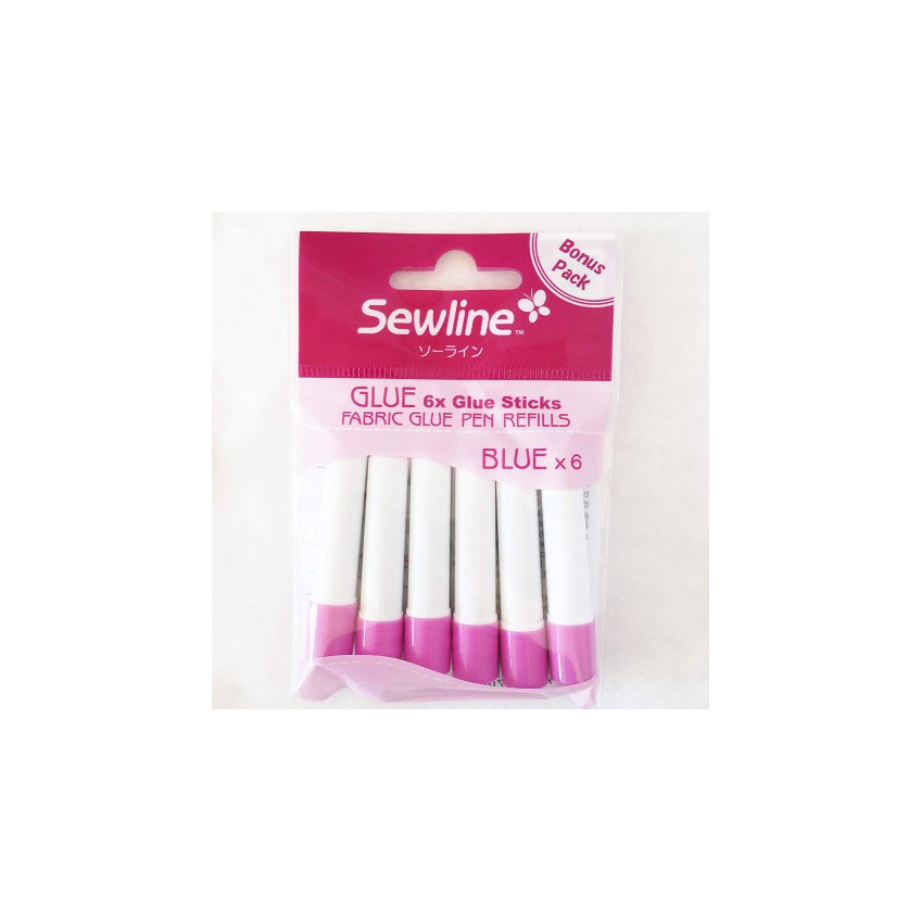 Recambio pegamento Sewline azul -6 unidades- C1274D