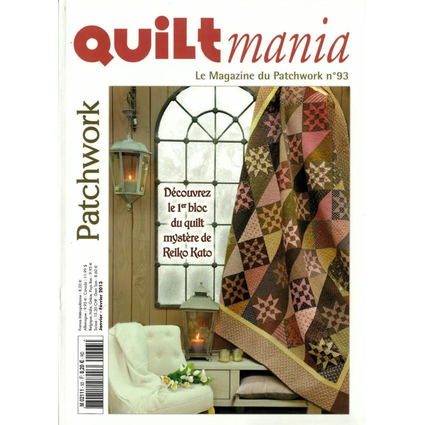 Revista  Patchwork Quiltmania 93