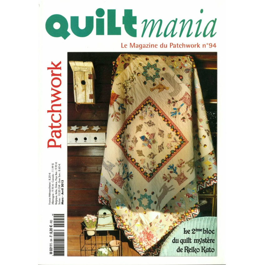 Revista  Patchwork Quiltmania 94