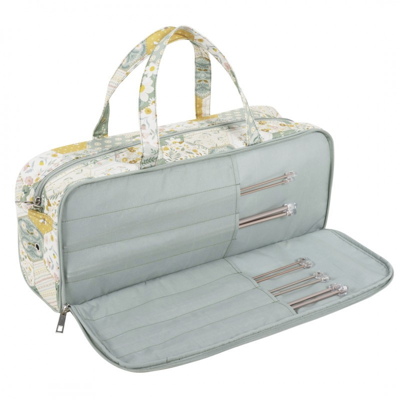 Bolsa para Labores en Tela Patchwork Bee