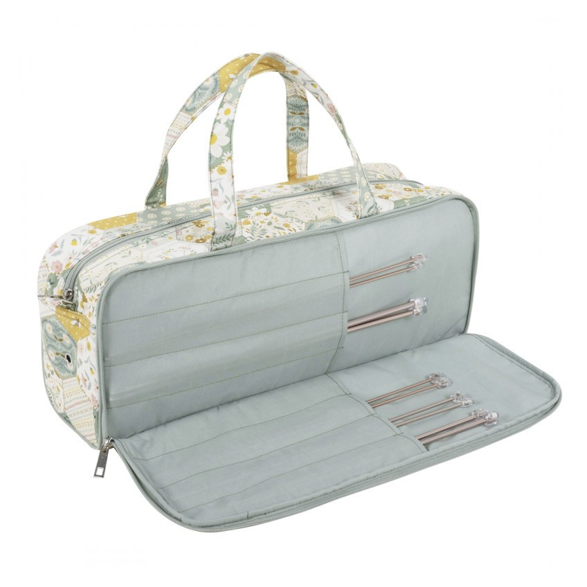 Bolsa para Labores en Tela Patchwork Bee