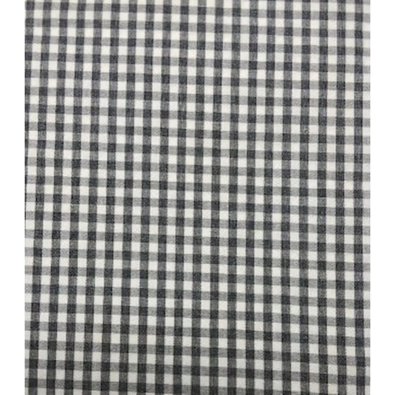 Tela Seersucker Delfina Cuadrado Pequeño Vichy Marino 67071