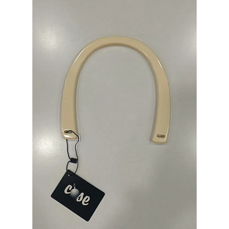 Asas de bolso Poliester en Color crudo de 17 cm entre orificios