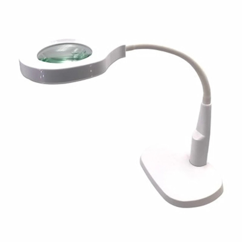 Lampara con Lupa a Leds