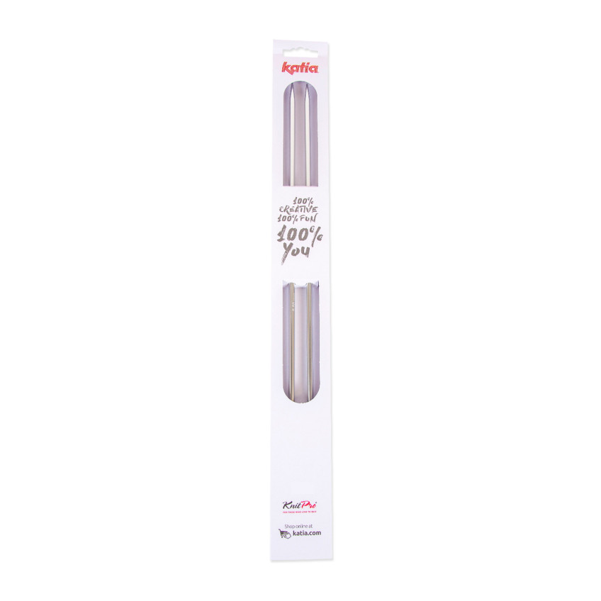 Aguja Aluminio 40 cm Knit-pro num 7 N (7470)
