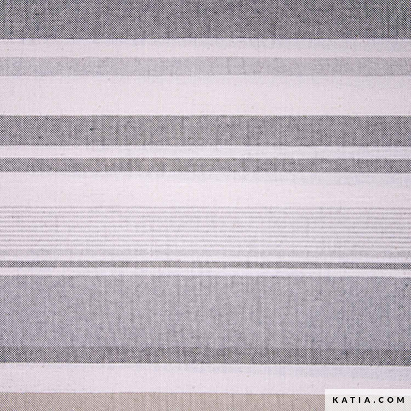 Recycled Canvas Stripes Graphite  RCS7 (2081-7)