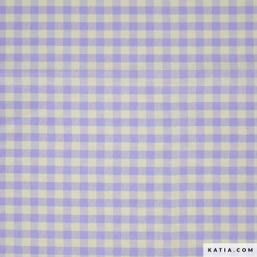 Vichy Gingham Little Lilac & Corn (2303-8)