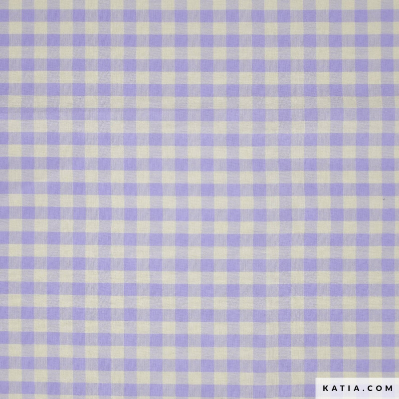 Vichy Gingham Little Lilac & Corn (2303-8)