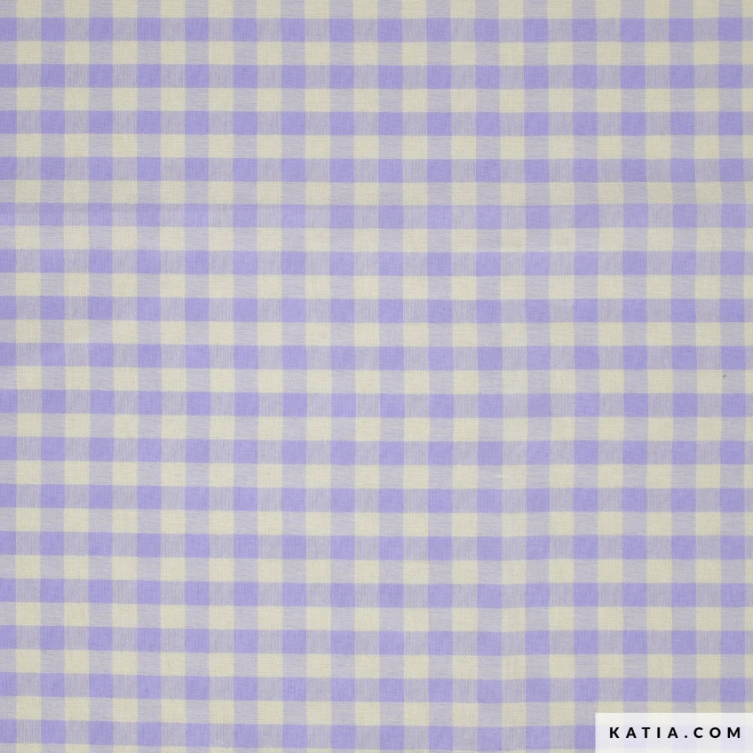 Vichy Gingham Little Lilac & Corn (2303-8)