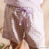 Vichy Gingham Little Lilac & Corn (2303-8)