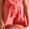 Vichy Gingham Little Red & Pink (2303-9)