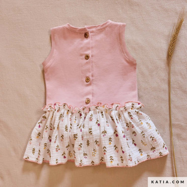 Mousseline Print Andes Flowers (2111-16)