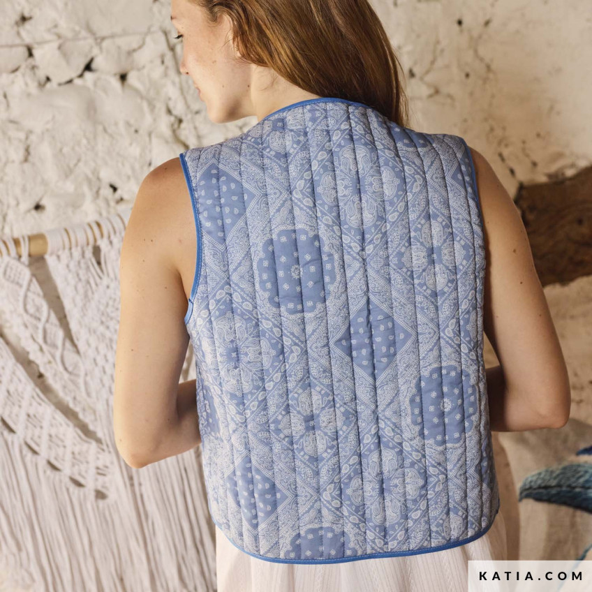 Paisley Padded Jeans (2310-1)