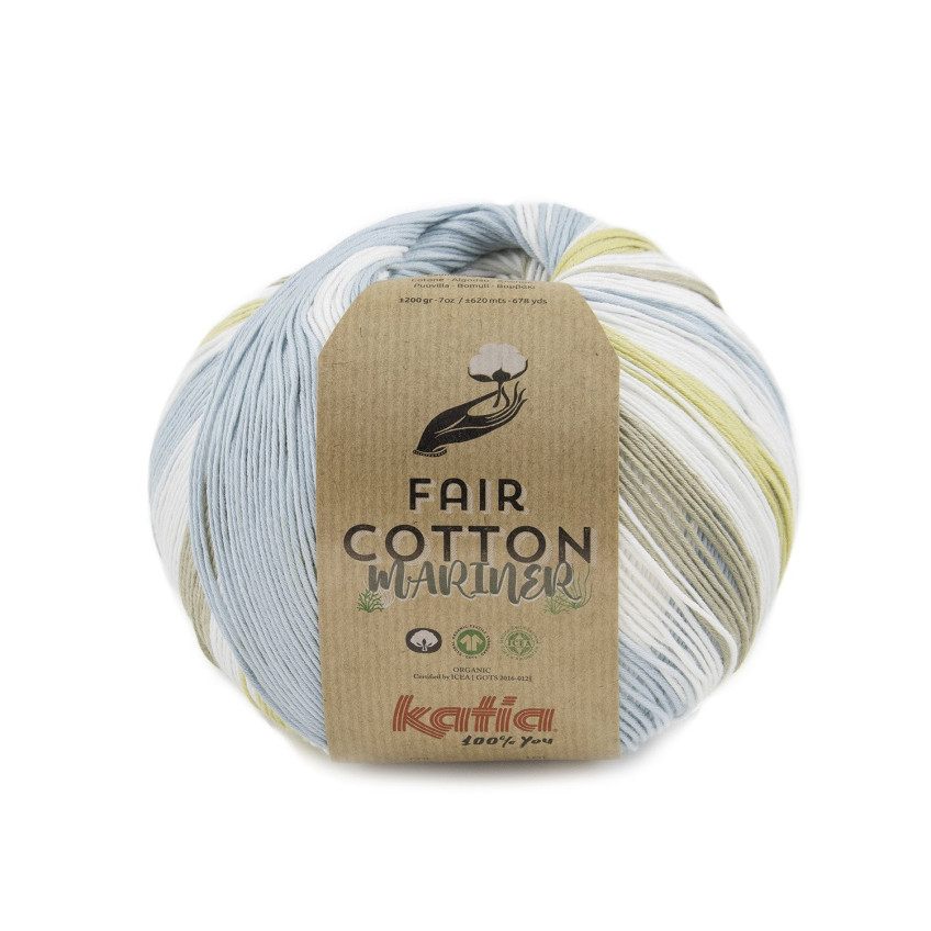 Lana Katia Fair Cotton Mariner num 201