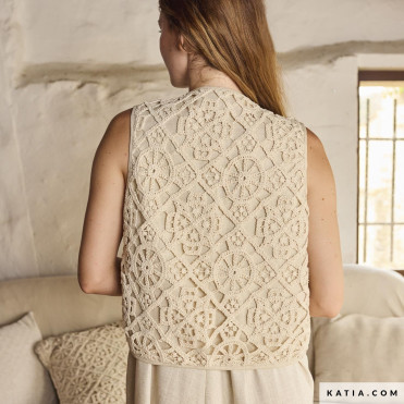 Crochet Circles Fabric Crochet Circles (2299-1)