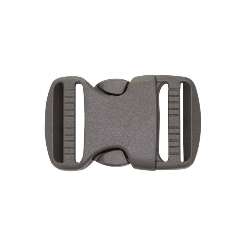 Hebilla de mochila Gris Grande 30 mm
