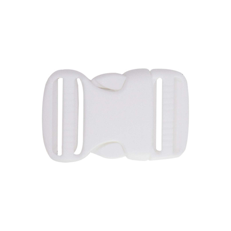 Hebilla de mochila Blanco Grande 30 mm