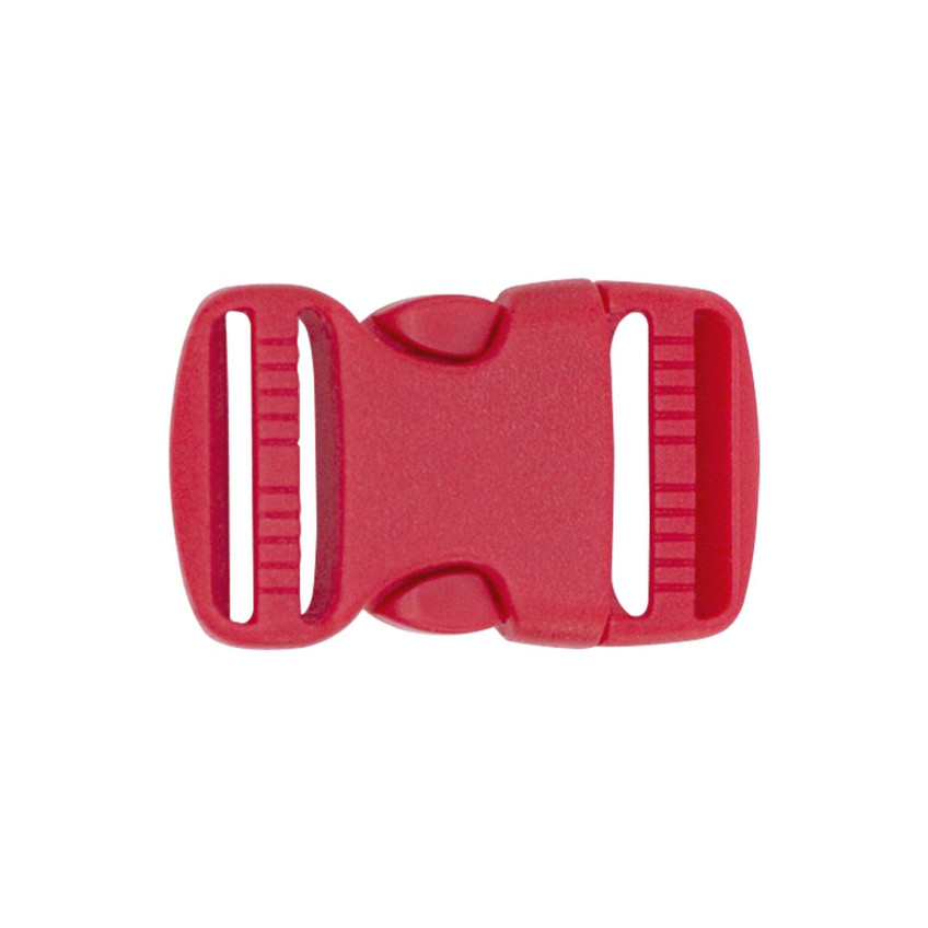 Hebilla de mochila Rojo Grande 30 mm