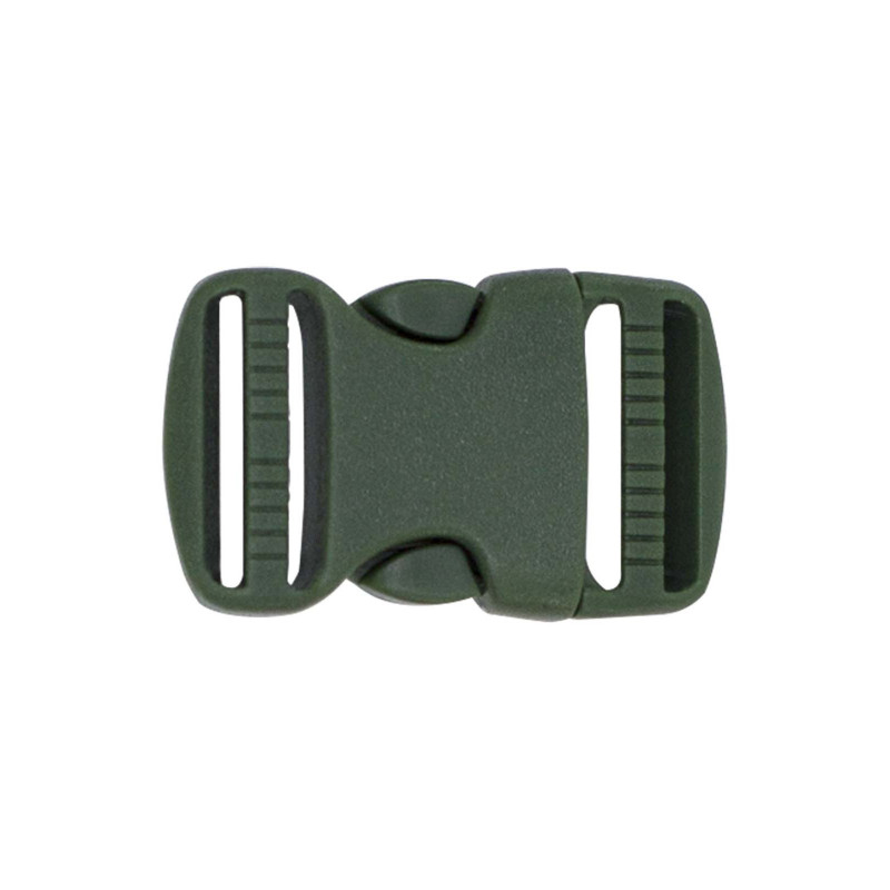 Hebilla de mochila Verde Grande 30 mm