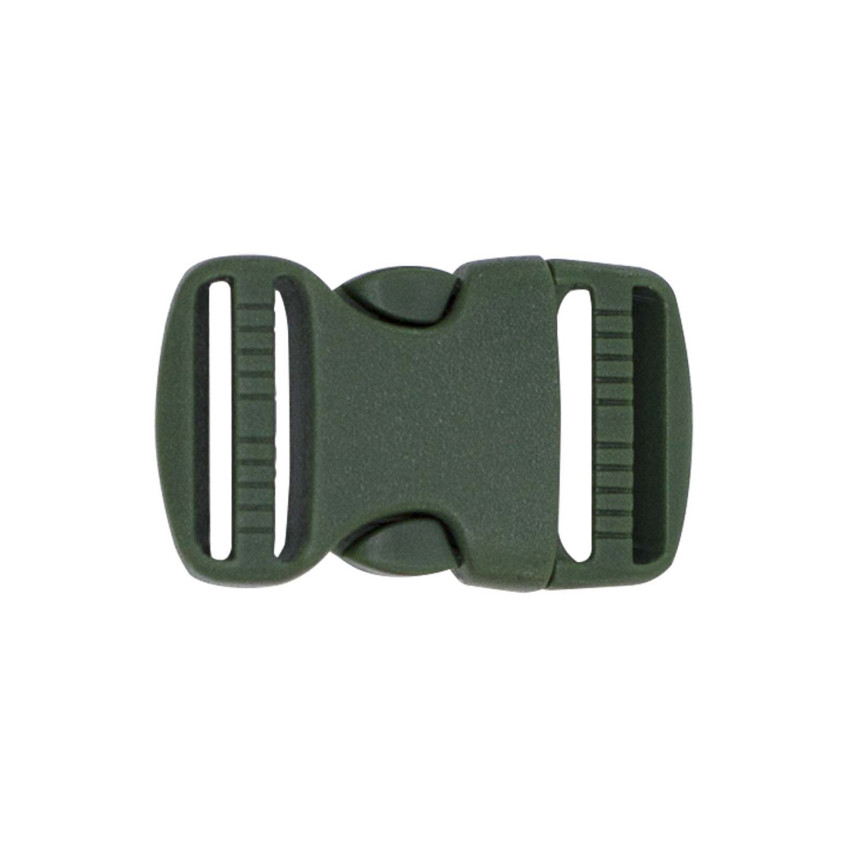 Hebilla de mochila Verde Grande 30 mm