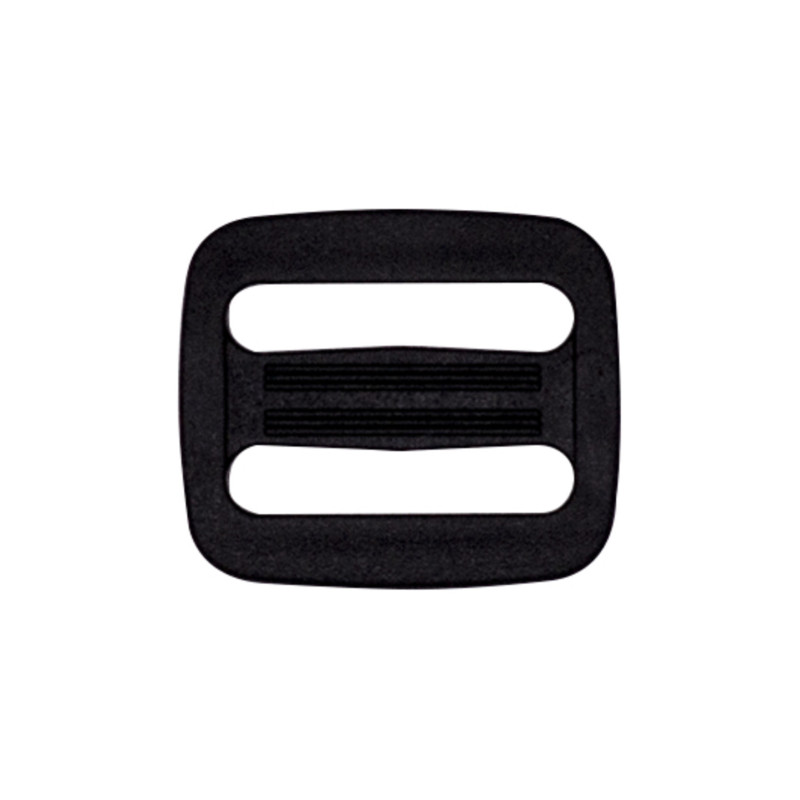 Hebilla de Tensor plastico Negro grande 30 mm