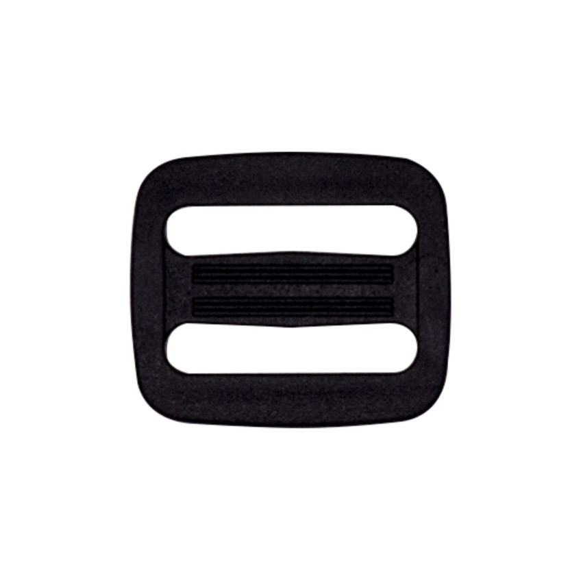 Hebilla de Tensor plastico Negro grande 30 mm