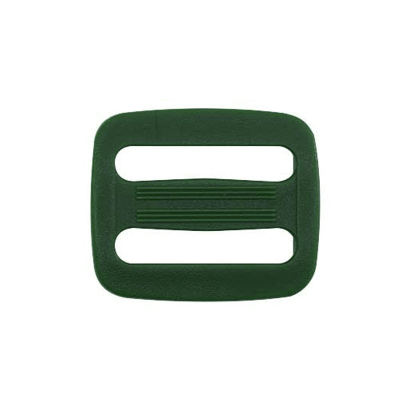 Hebilla de Tensor plastico Verde grande 30 mm