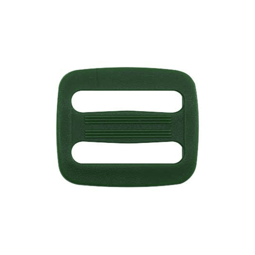 Hebilla de Tensor plastico Verde grande 30 mm