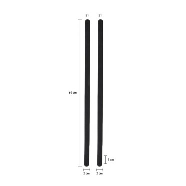 Asa de Piel Sintetica para Bolsos de Katia - 60 cm (7899)