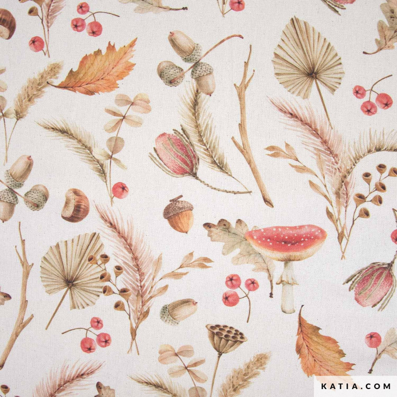 Canvas Recycled Print Autumn Fruits (2219-26)