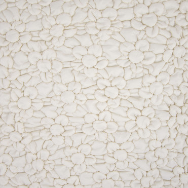 Flowers Padded Nylon Ivory (2365-1)