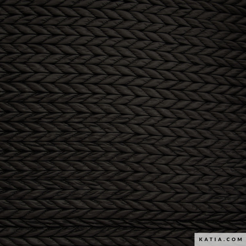 Spike Padded Nylon Black (2366-3)