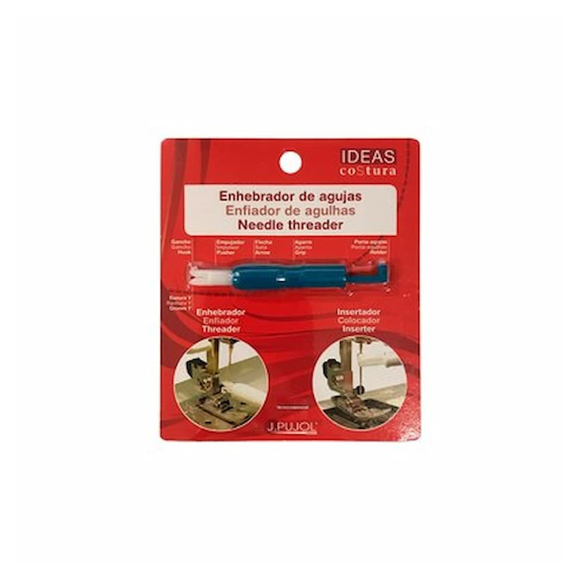 Enhebrador de Agujas para maquina de Coser con Insertador Ideas C2611A