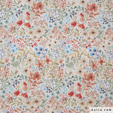 Poplin A/W Micro Wild Flowers PAW245 (2101-245)